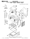 Diagram for 01 - Oven Parts