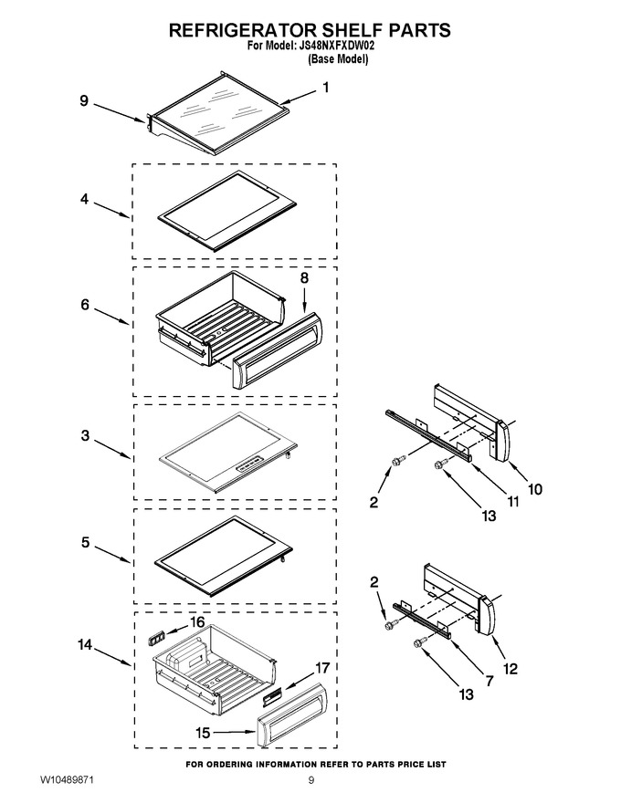 Diagram for JS48NXFXDW02