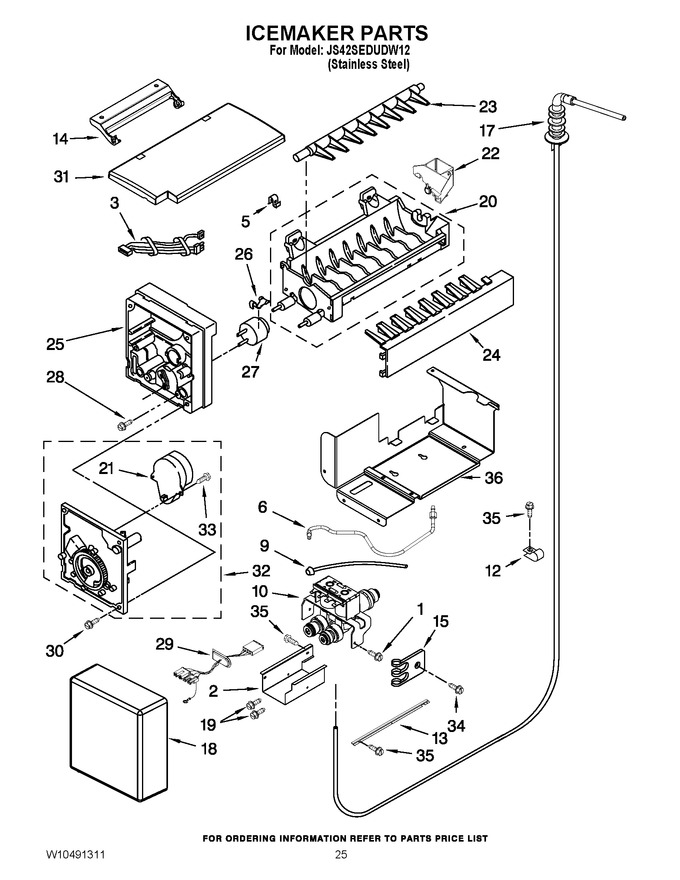 Diagram for JS42SEDUDW12