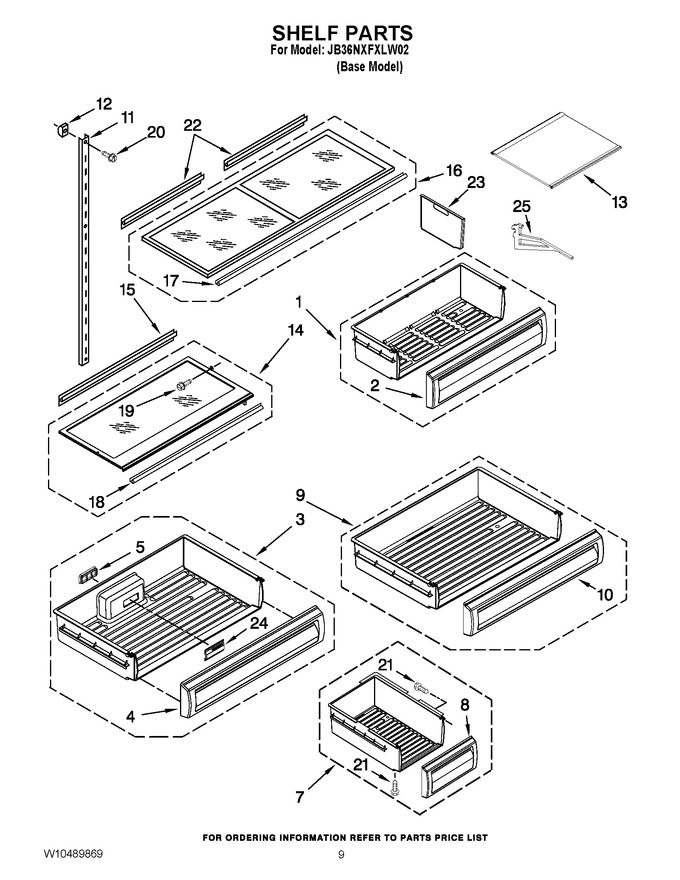 Diagram for JB36NXFXLW02