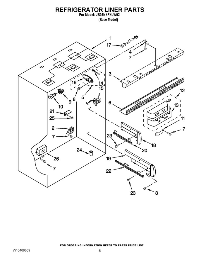 Diagram for JB36NXFXLW02