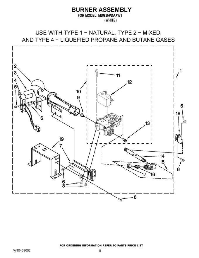 Diagram for MDG25PDAXW1