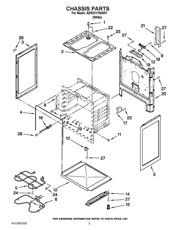 Diagram for AER3311WAW1