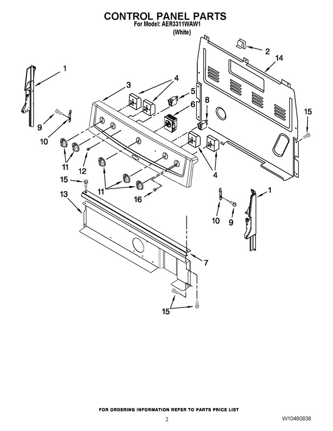 Diagram for AER3311WAW1