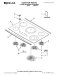 Diagram for 01 - Cooktop Parts