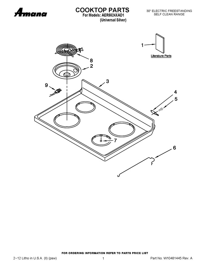 Diagram for AER5524XAD1