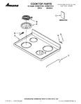 Diagram for 01 - Cooktop Parts