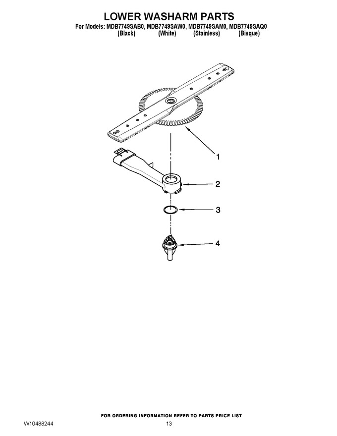 Diagram for MDB7749SAW0