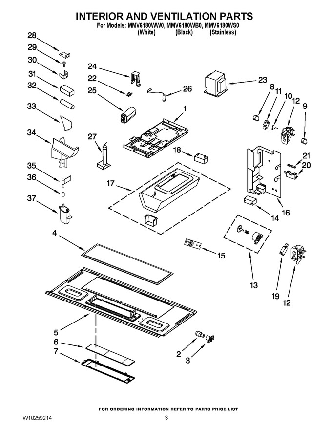 Diagram for MMV6180WW0