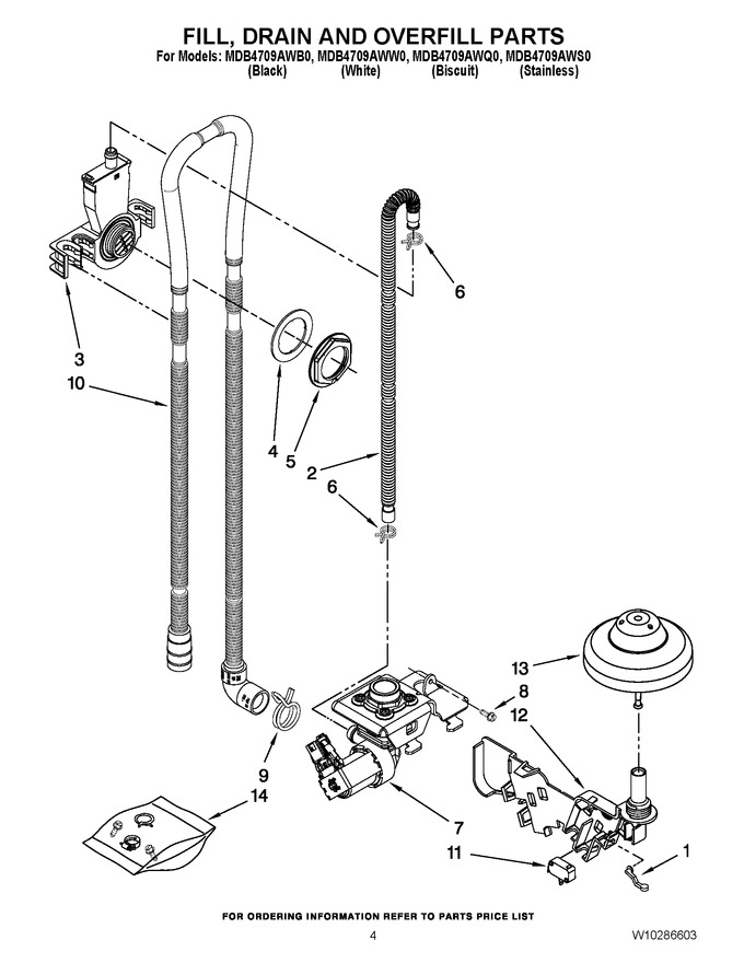 Diagram for MDB4709AWQ0