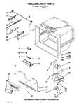 Diagram for 02 - Freezer Liner Parts