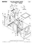 Diagram for 01 - Top And Cabinet Parts