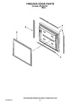 Diagram for 08 - Freezer Door Parts