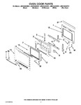 Diagram for 02 - Oven Door Parts