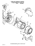 Diagram for 06 - Tub And Basket Parts