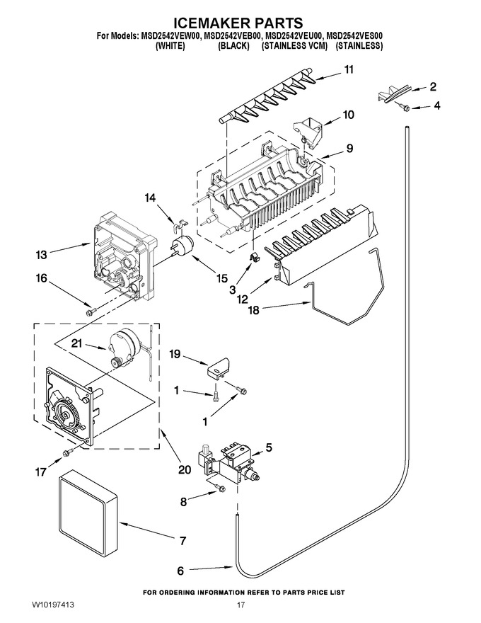 Diagram for MSD2542VEU00