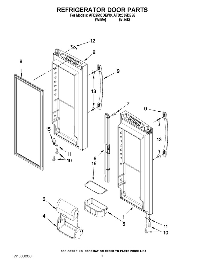 Diagram for AFD2535DEB9