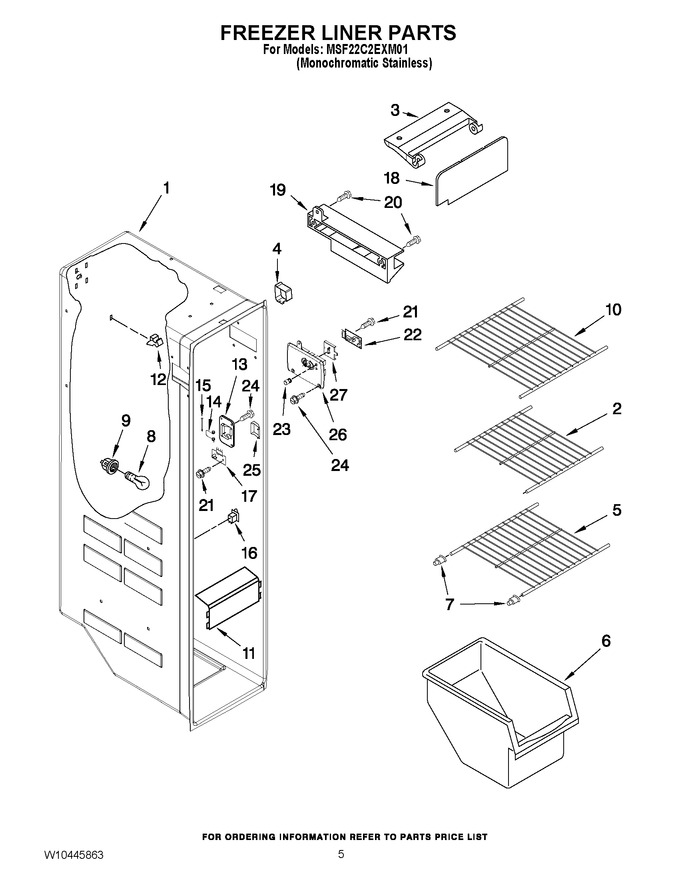 Diagram for MSF22C2EXM01