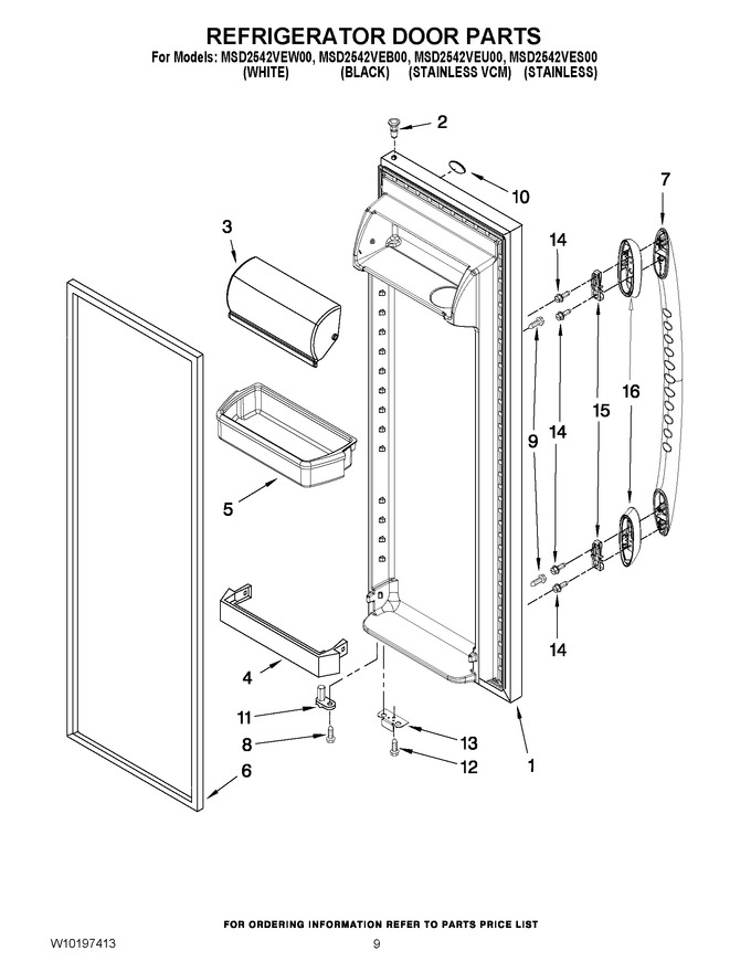 Diagram for MSD2542VES00