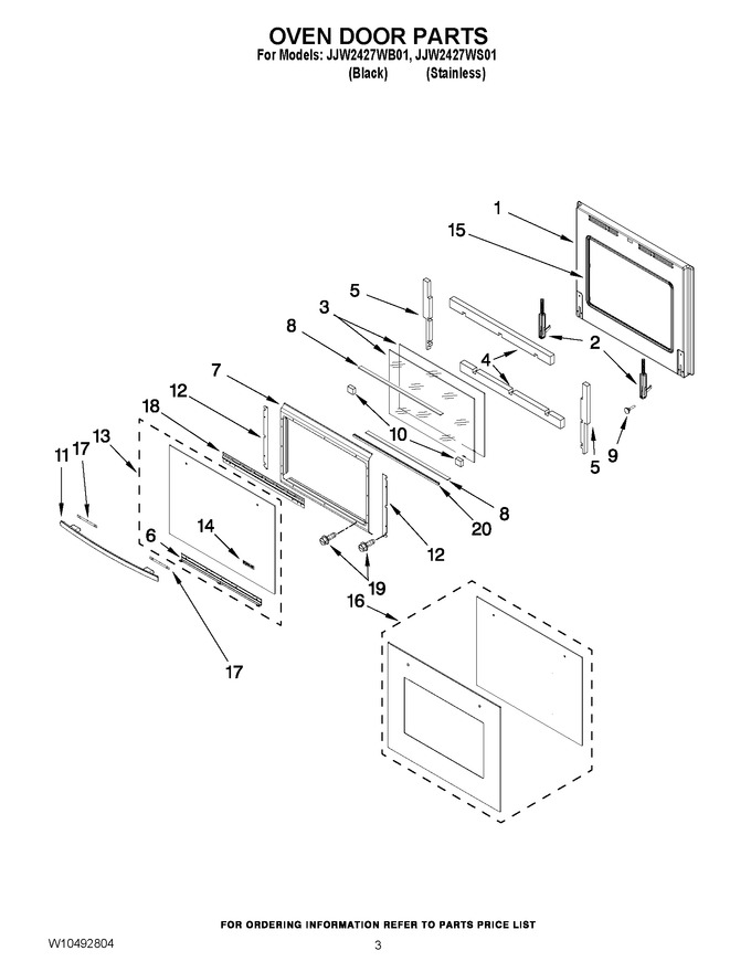 Diagram for JJW2427WS01