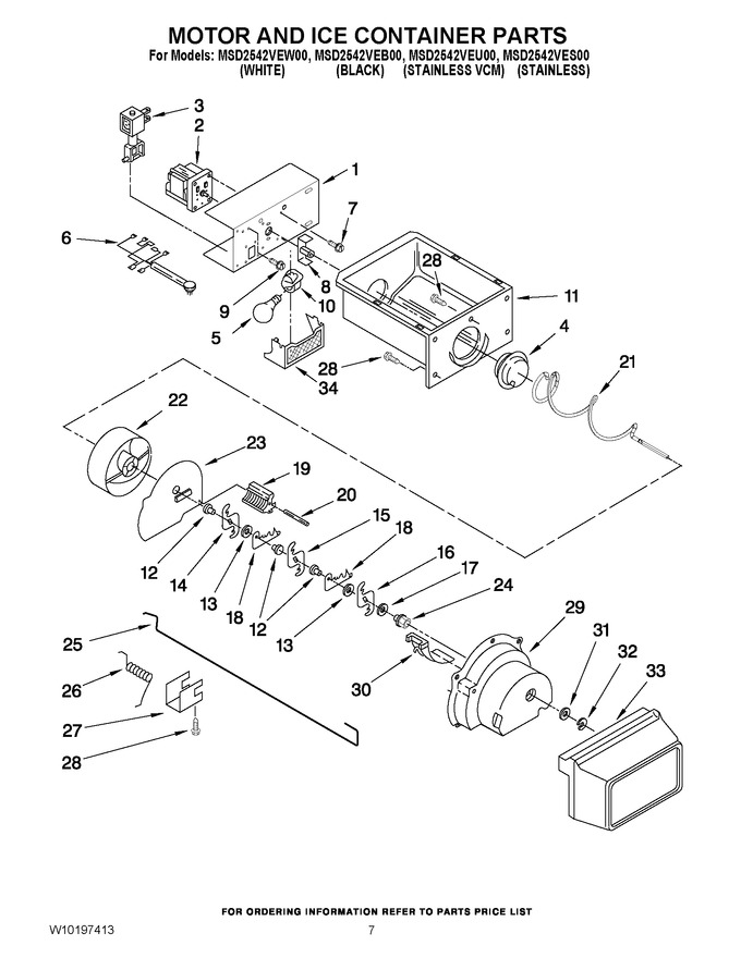 Diagram for MSD2542VEB00