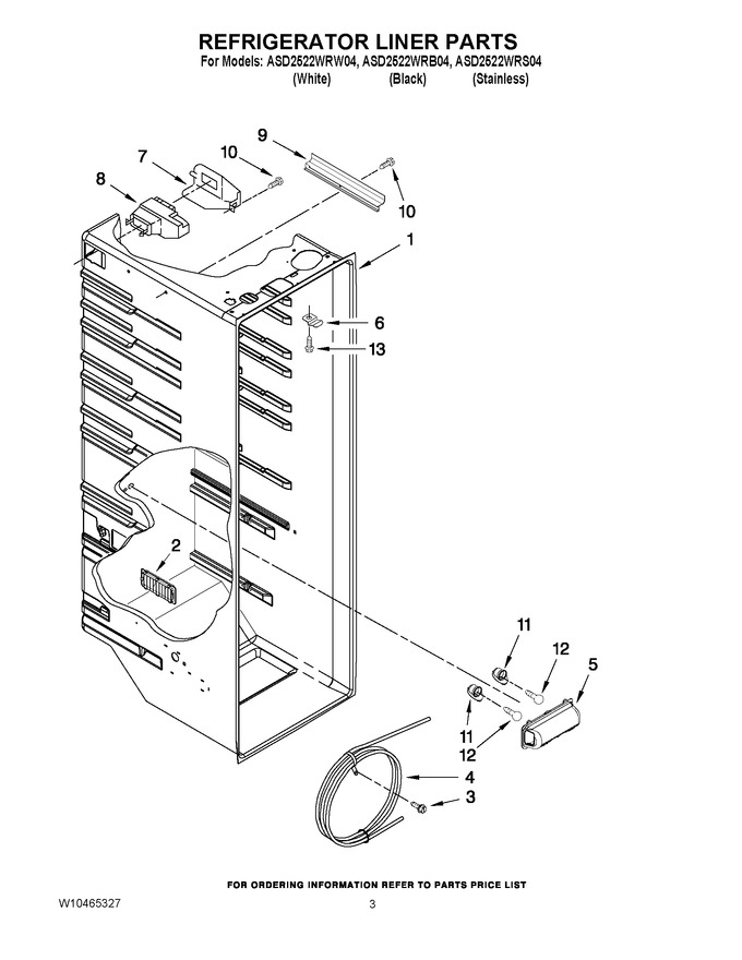 Diagram for ASD2522WRS04