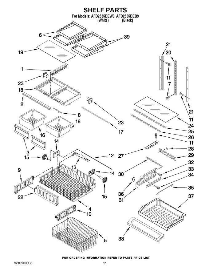 Diagram for AFD2535DEB9