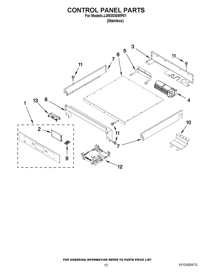 Diagram for JJW3830WP01