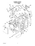 Diagram for 02 - Cabinet Parts