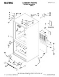 Diagram for 01 - Cabinet Parts