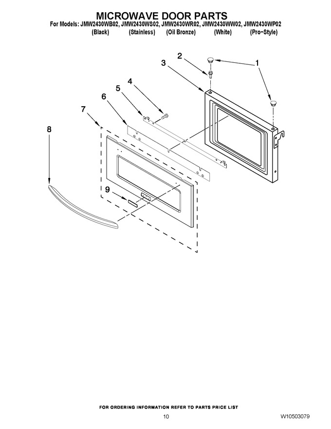 Diagram for JMW2430WP02