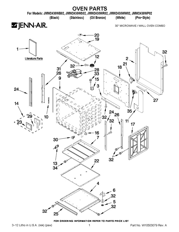 Diagram for JMW2430WR02