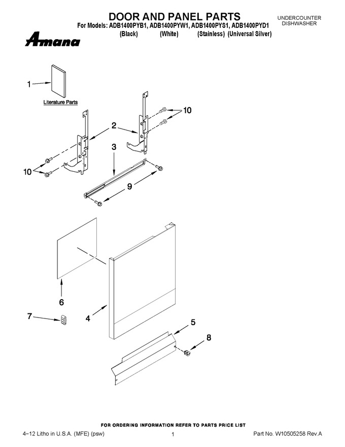 Diagram for ADB1400PYS1