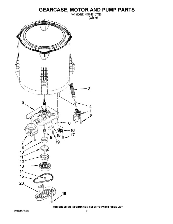 Diagram for NTW4610YQ0