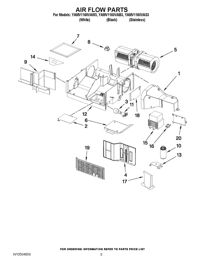 Diagram for YAMV1160VAB3