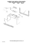 Diagram for 06 - Cabinet And Installation Parts