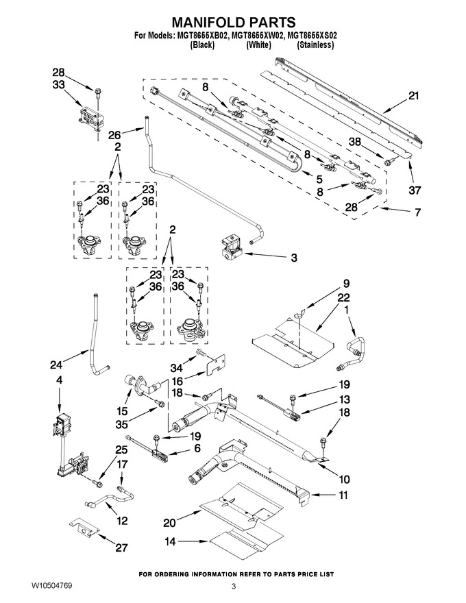 Diagram for MGT8655XW02