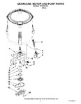 Diagram for 04 - Gearcase, Motor And Pump Parts