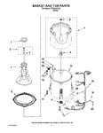 Diagram for 03 - Basket And Tub Parts