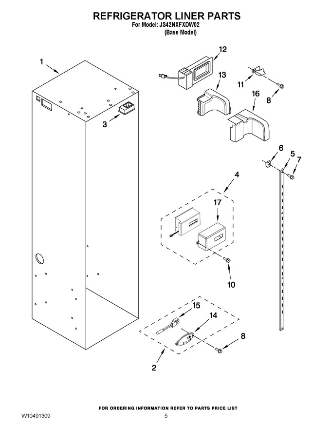 Diagram for JS42NXFXDW02