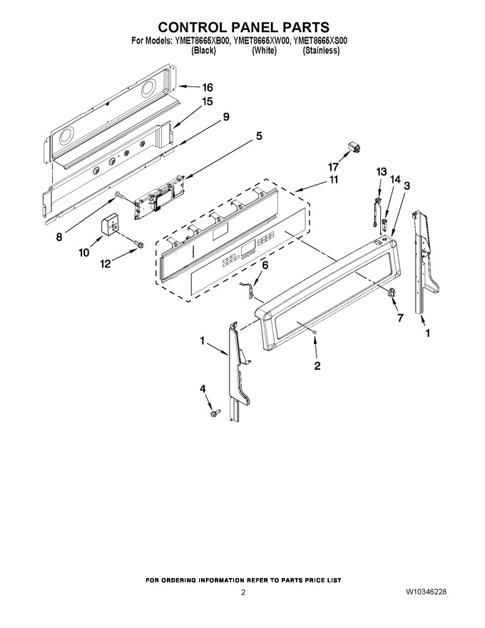 Diagram for YMET8665XS00