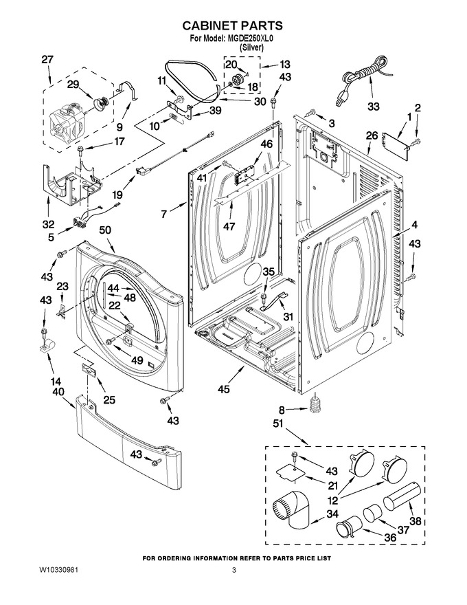 Diagram for MGDE250XL0