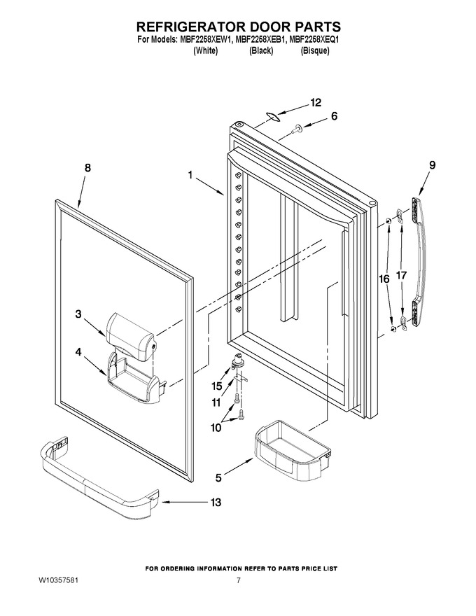 Diagram for MBF2258XEB1