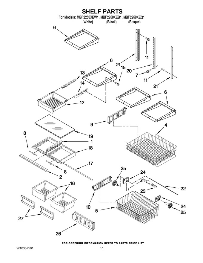 Diagram for MBF2258XEW1