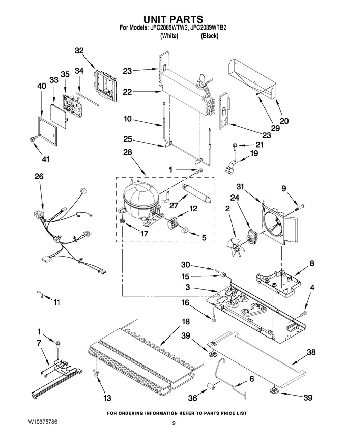 Diagram for JFC2089WTW2