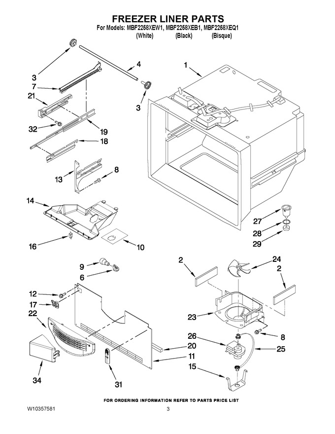 Diagram for MBF2258XEQ1