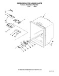 Diagram for 04 - Refrigerator Liner Parts