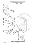 Diagram for 03 - Refrigerator Liner Parts