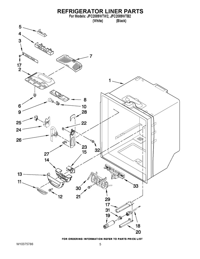 Diagram for JFC2089WTB2