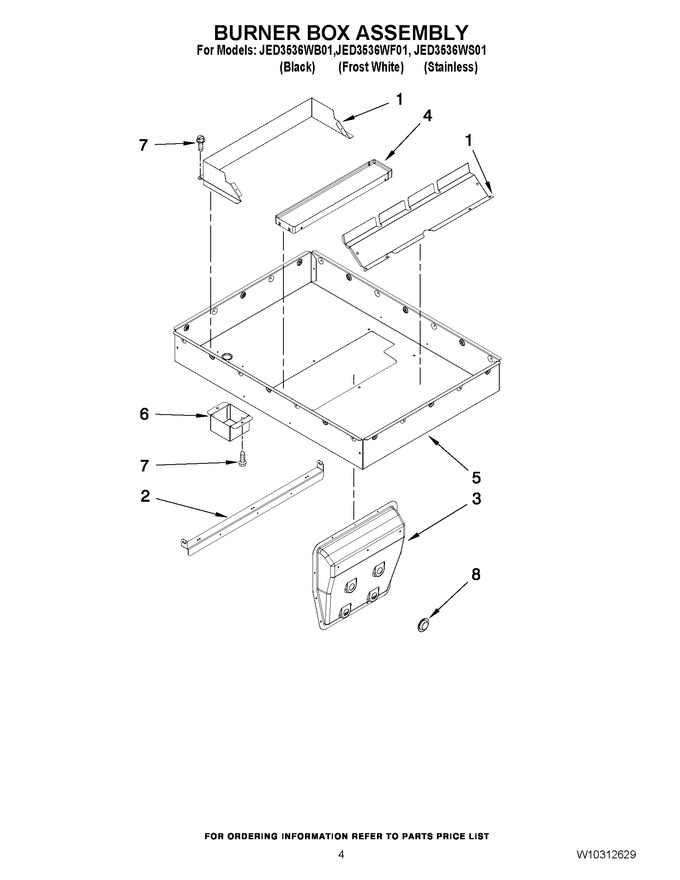 Diagram for JED3536WF01